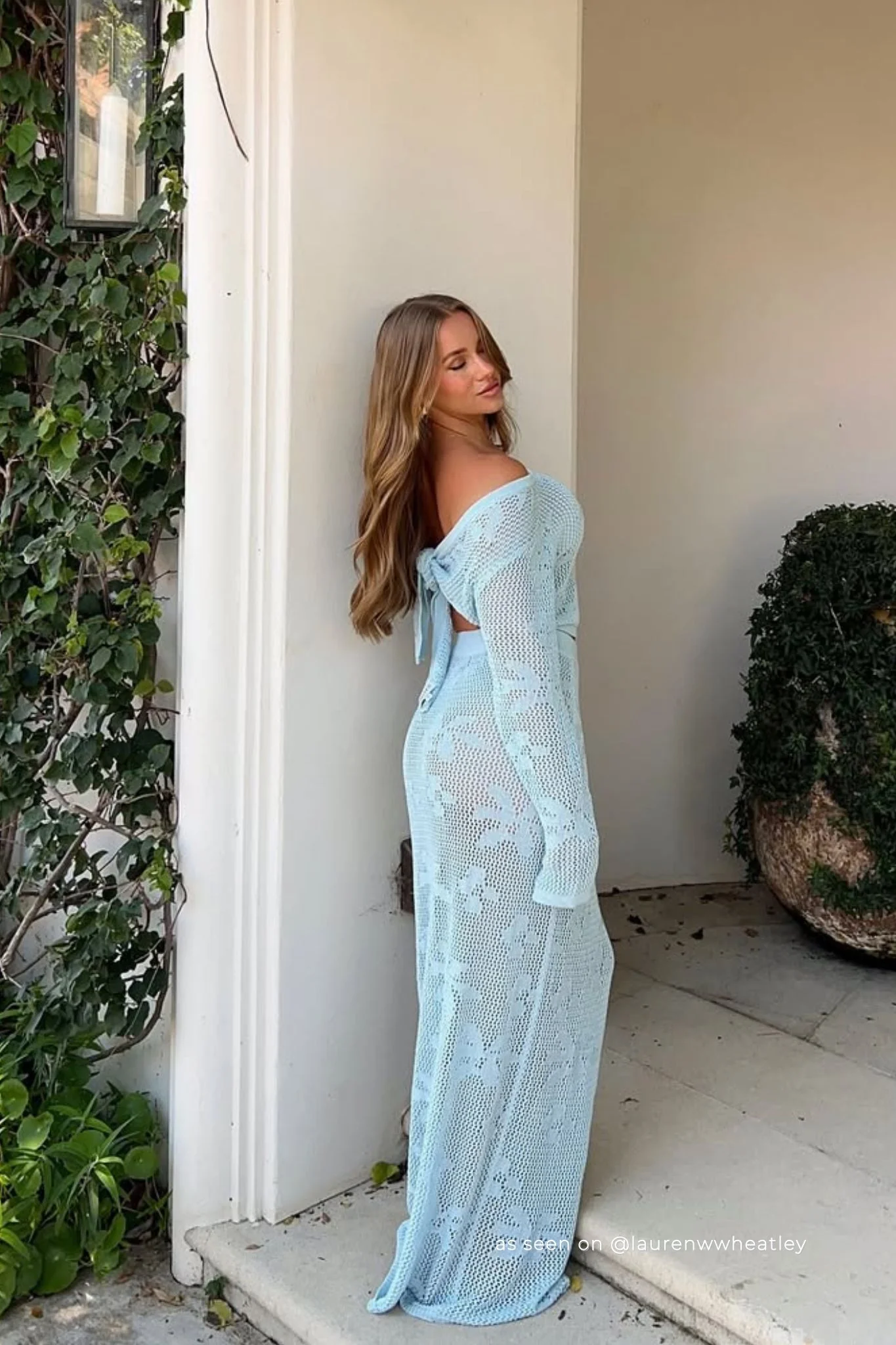 Open-weave top