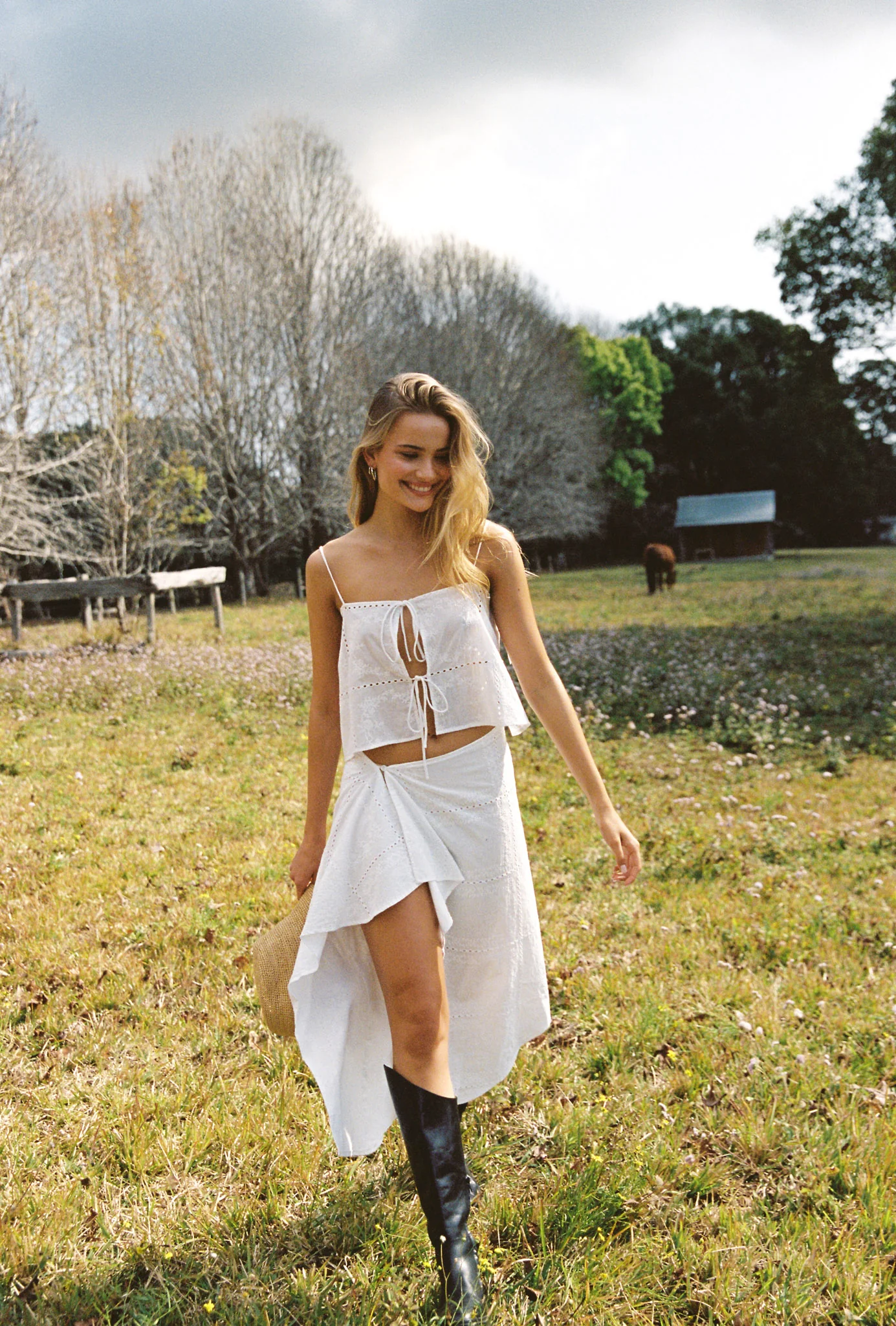 HANDKERCHIEF SKIRT