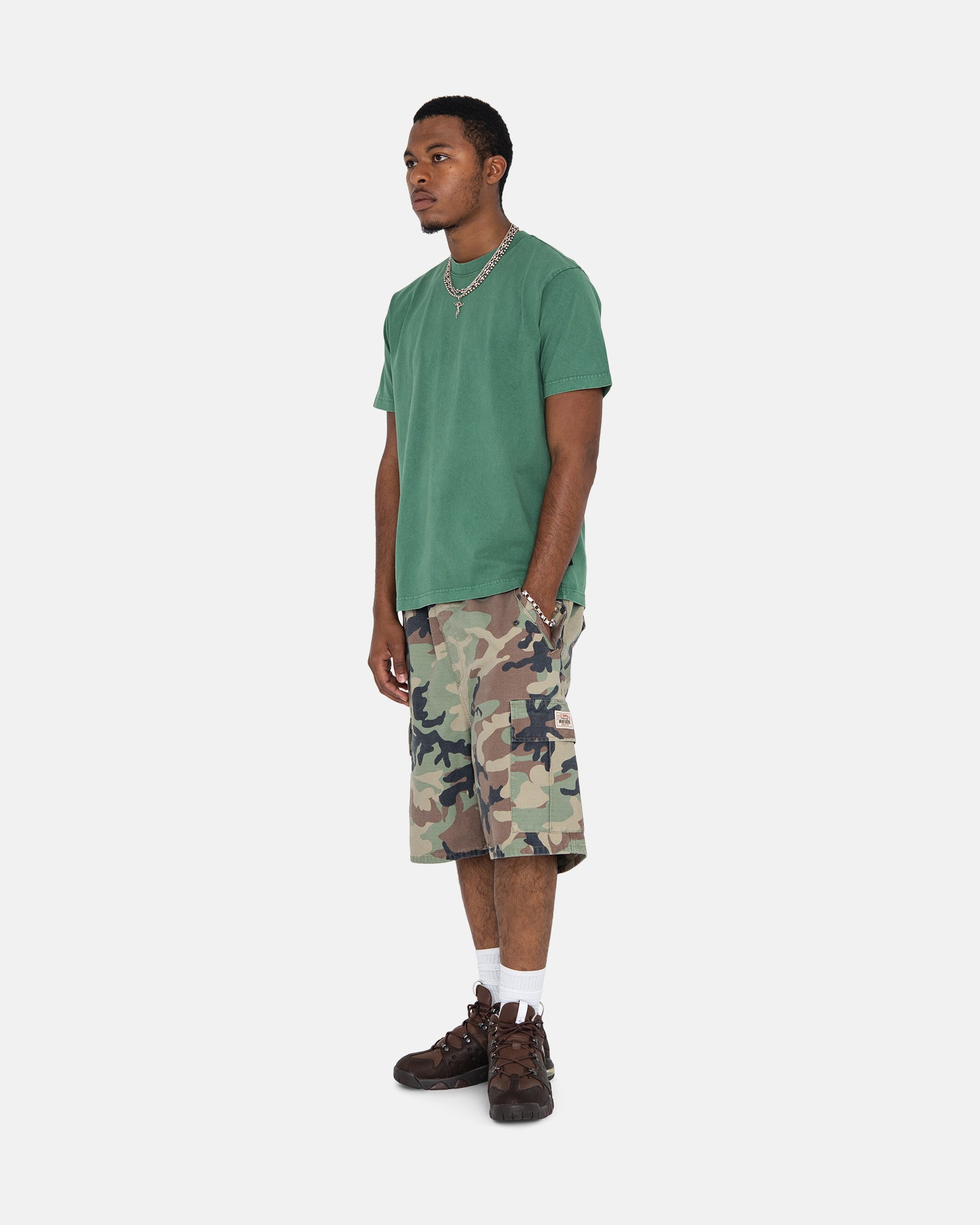 RIPSTOP CARGO BEACH SHORT