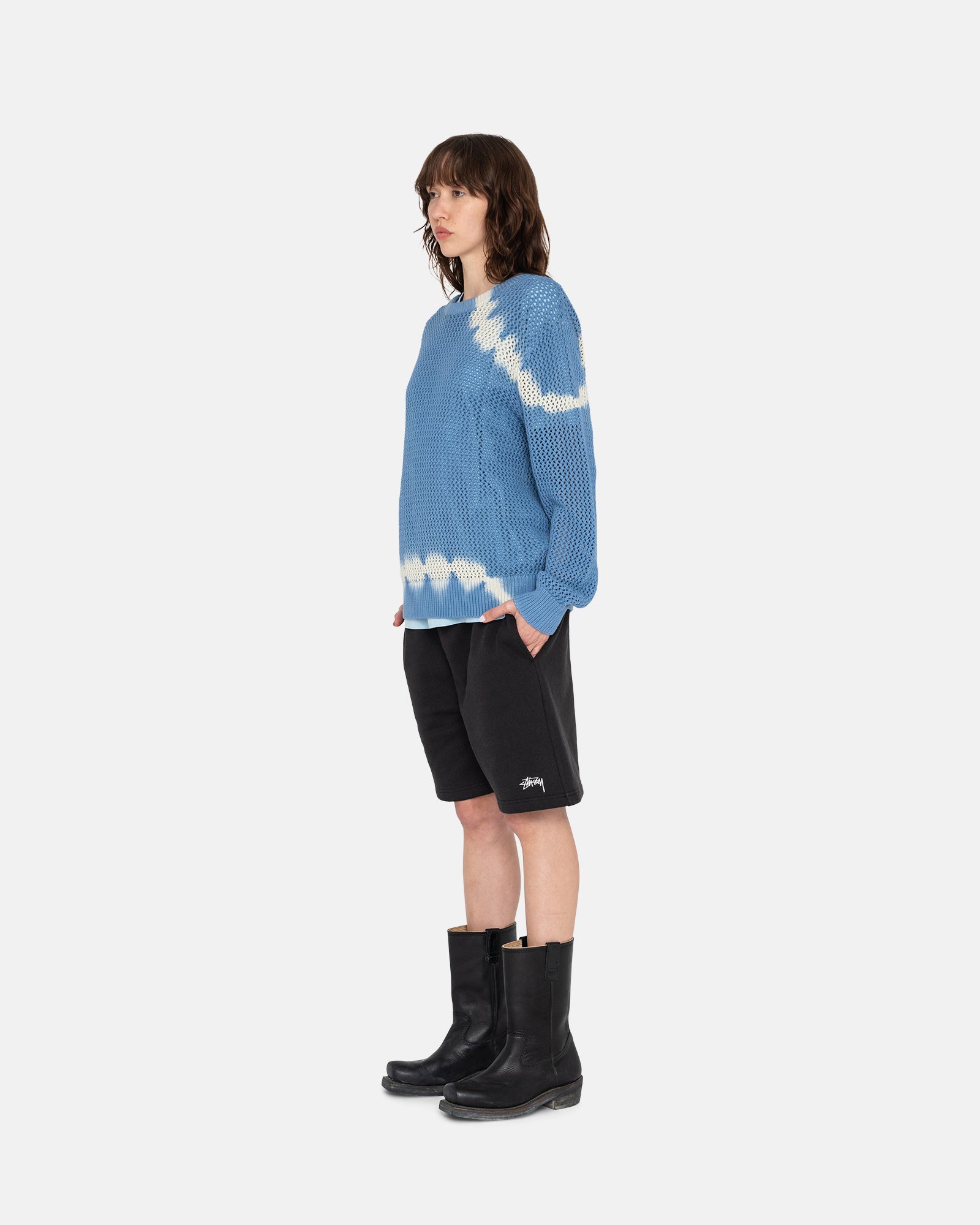 OVERDYED STOCK LOGO SWEAT SHORT