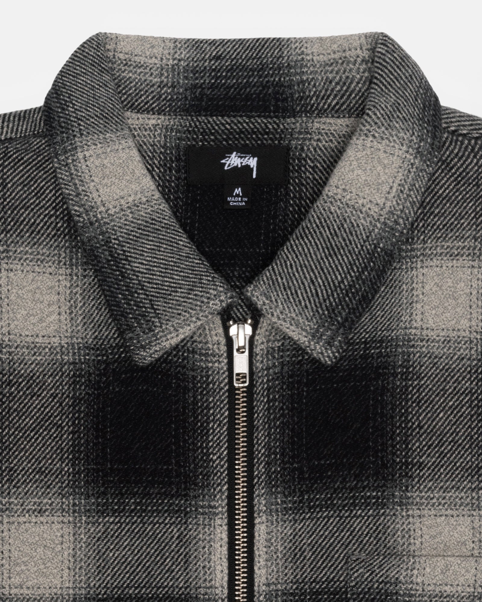 HANK PLAID ZIP SHIRT