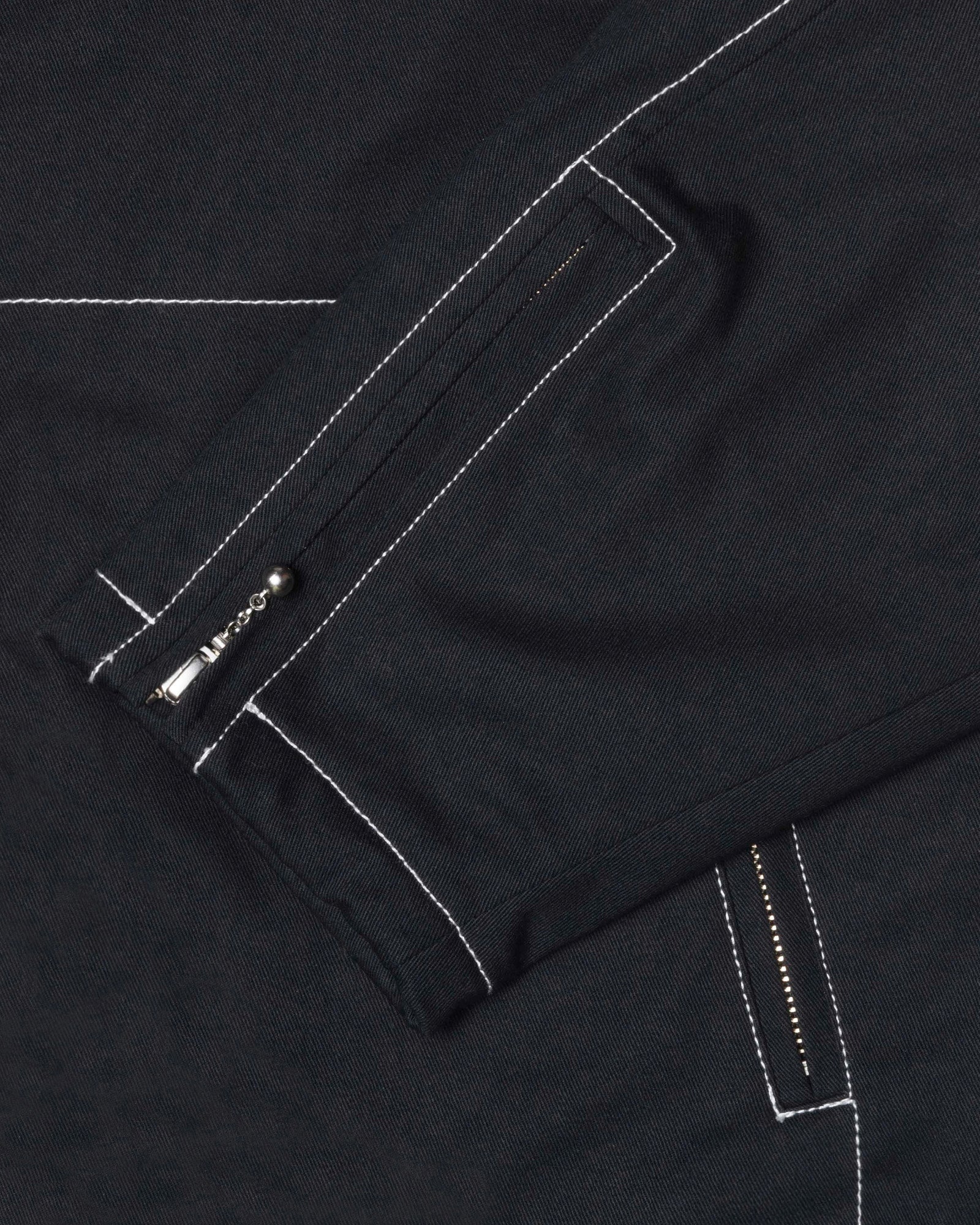 TWILL MOTO ZIP JACKET