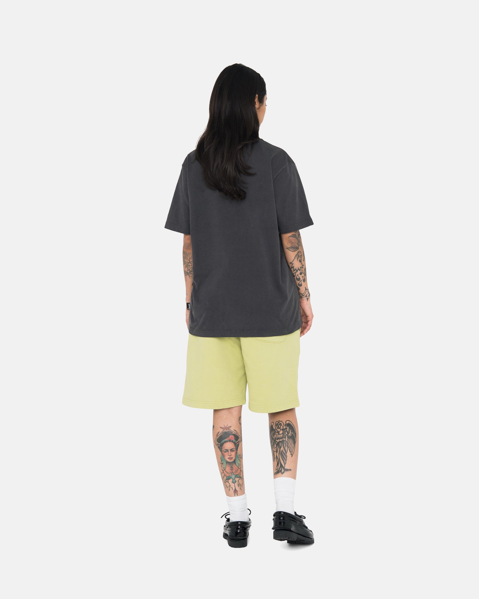 OVERDYED STOCK LOGO SWEAT SHORT