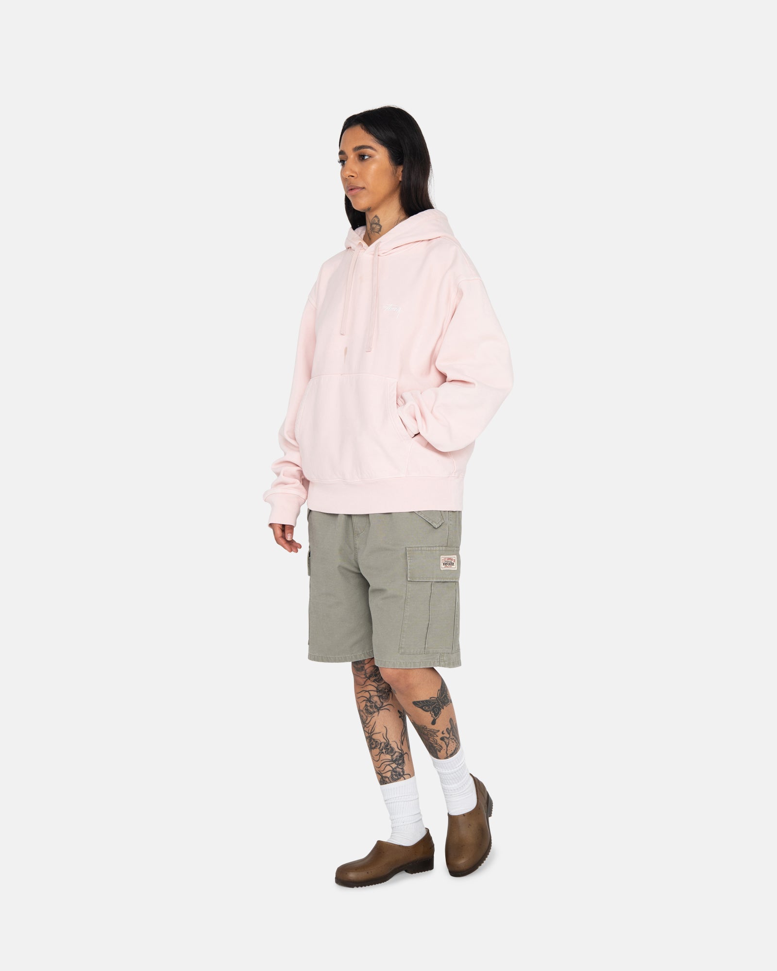 OVERDYED STOCK LOGO HOODIE