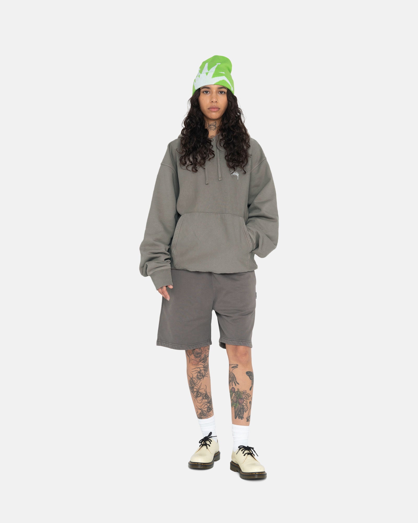 OVERDYED STOCK LOGO HOODIE