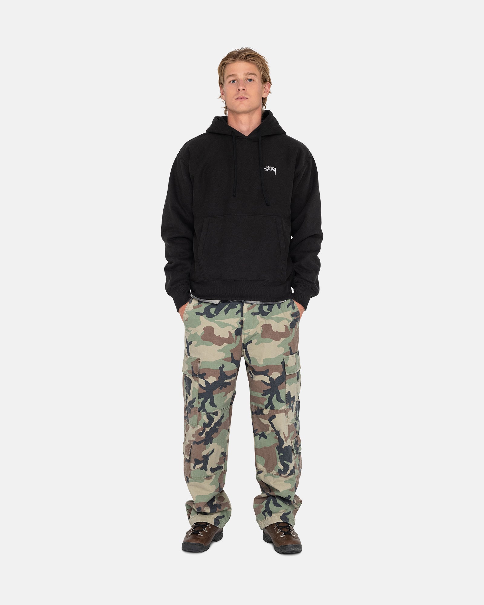 OVERDYED STOCK LOGO HOODIE