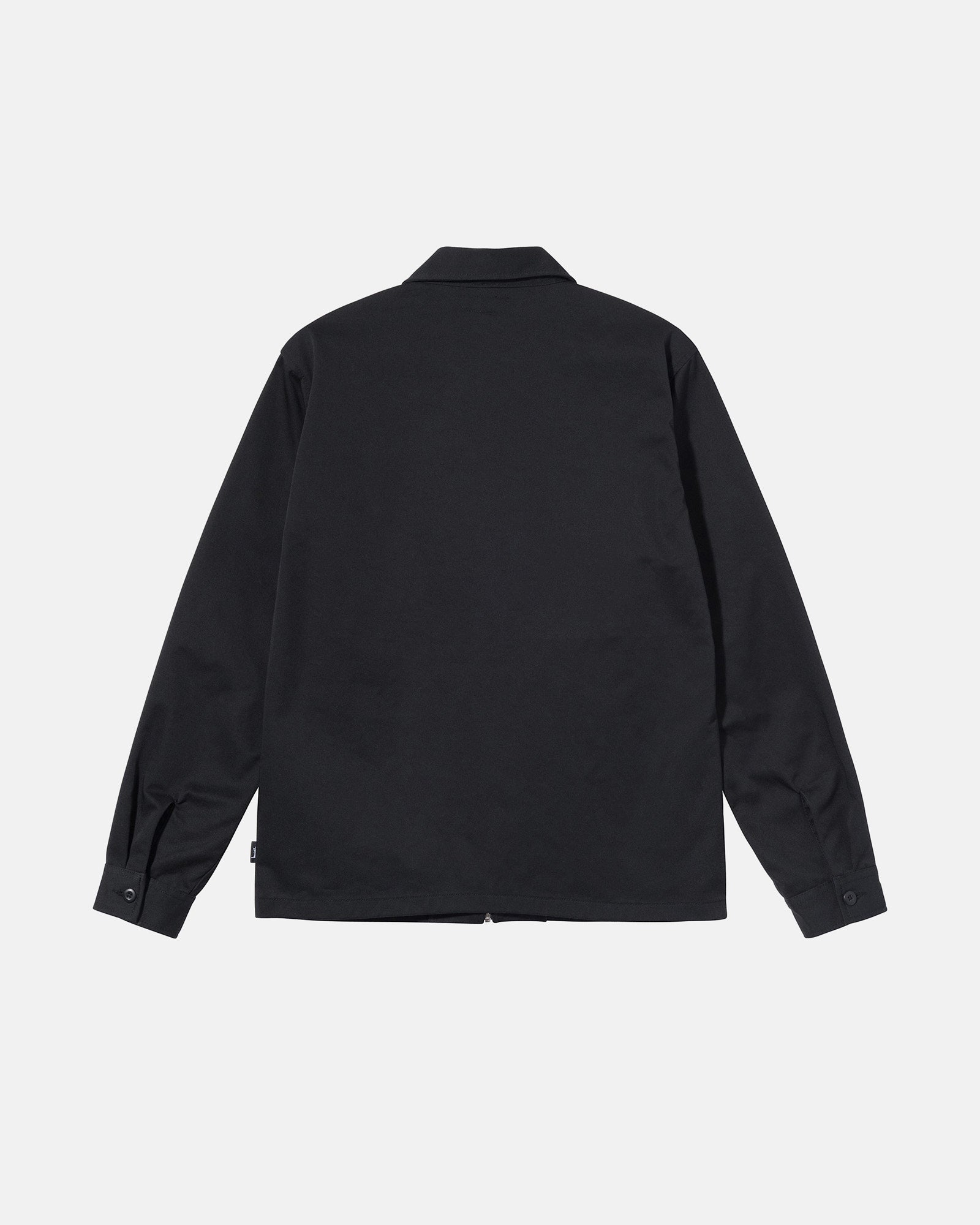 ZIP UP WORK LS SHIRT
