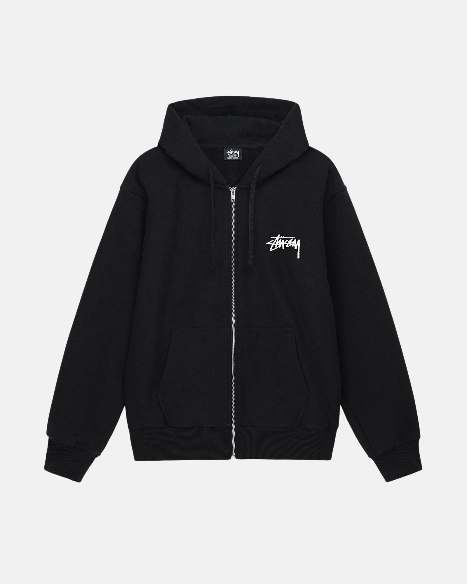BURNING STOCK ZIP HOODIE