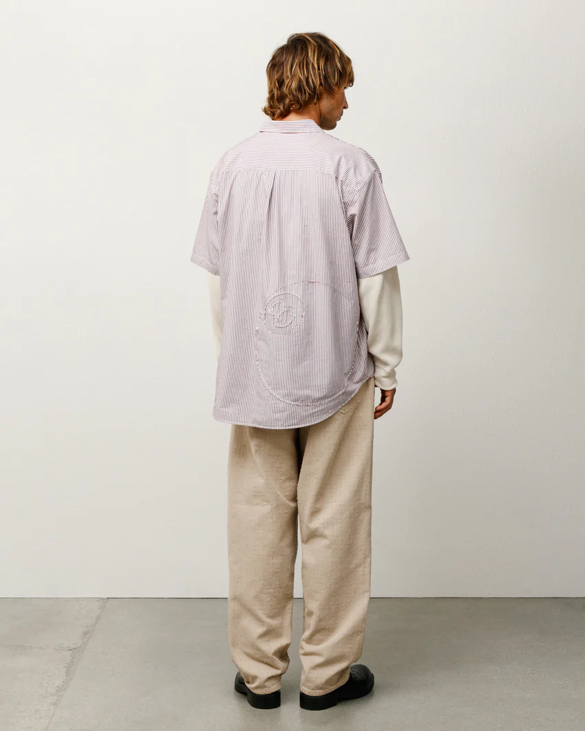 BOXY SS SHIRT 8 BALL STRIPE