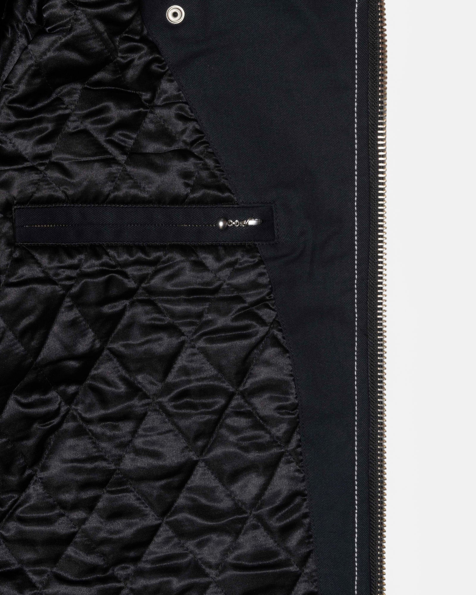 TWILL MOTO ZIP JACKET