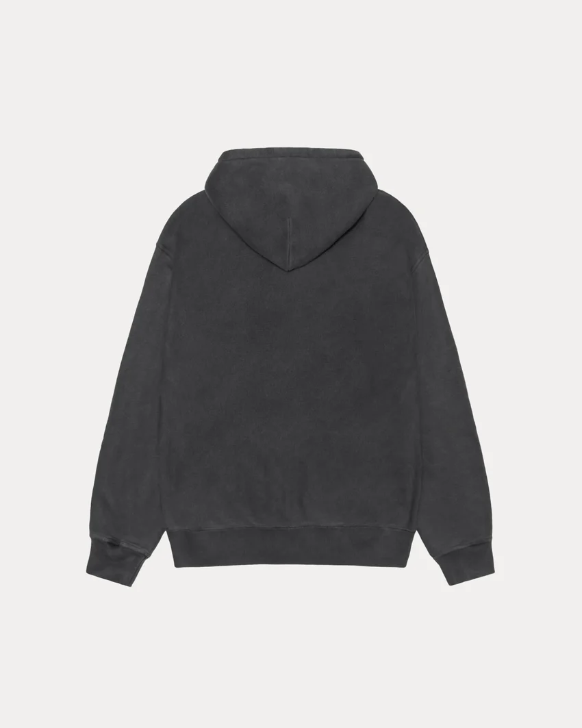 JUMBO ZIP HOODIE PIGMENT DYED