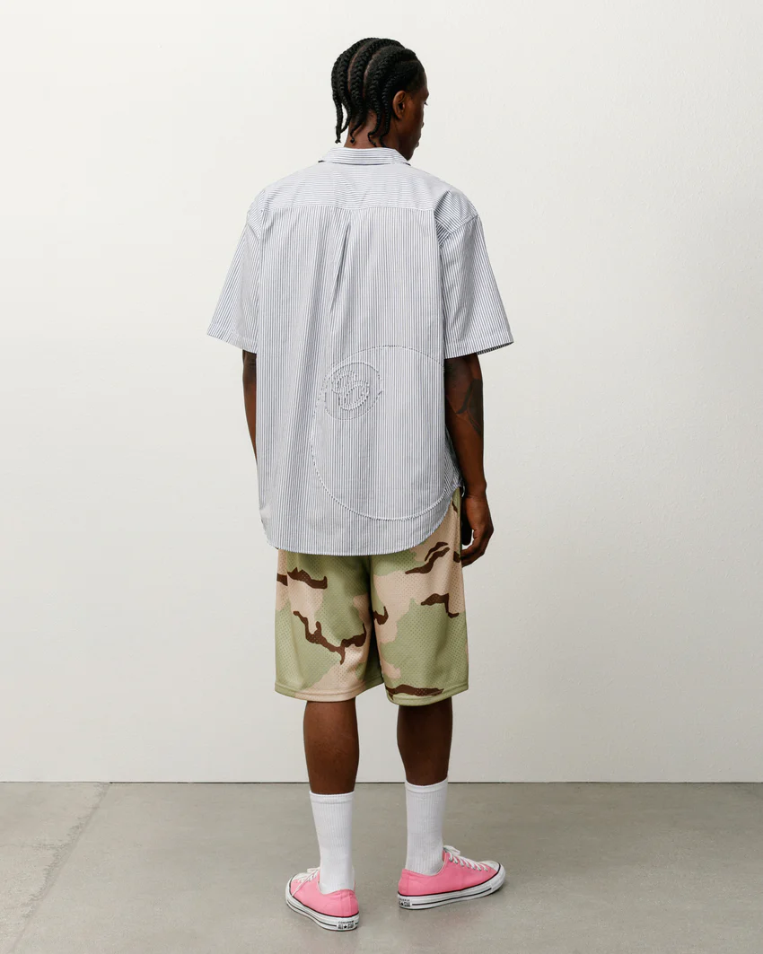 BOXY SS SHIRT 8 BALL STRIPE