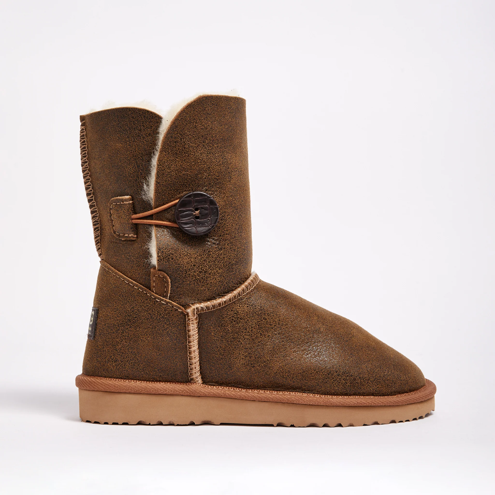 UGG® Women's Burleigh Button Bomber Mid