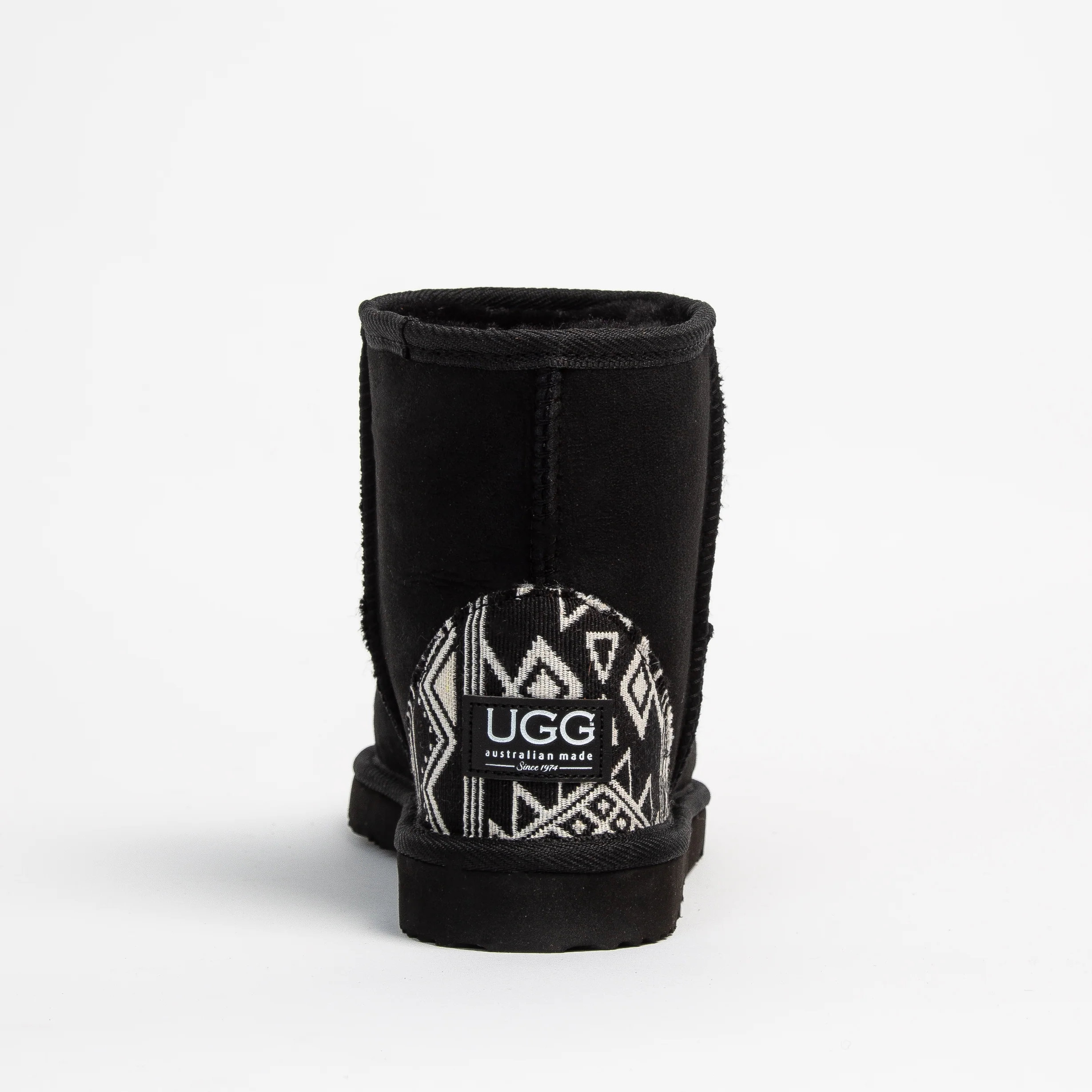 UGG® Women's Classic Mini Aztec Black