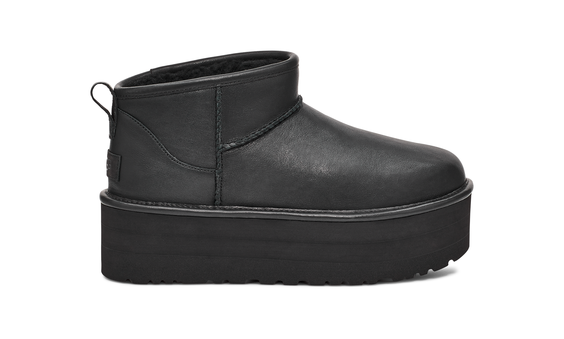 UGG® Classic Ultra Mini Platform Leather