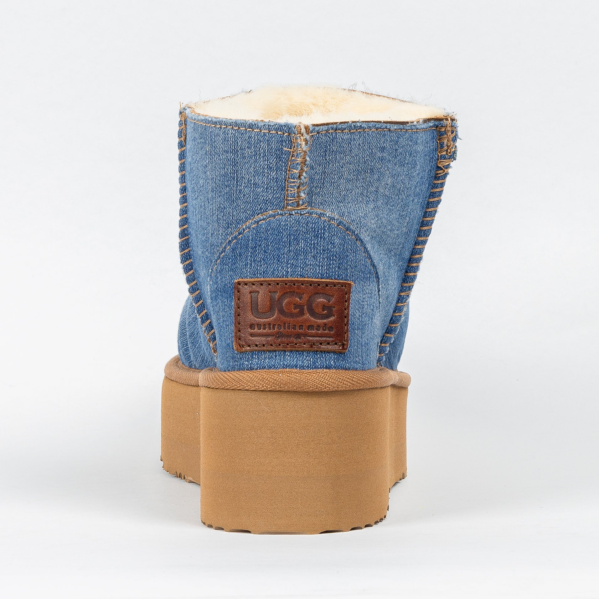 UGG® Women's Classic Ultra Mini Platform Denim