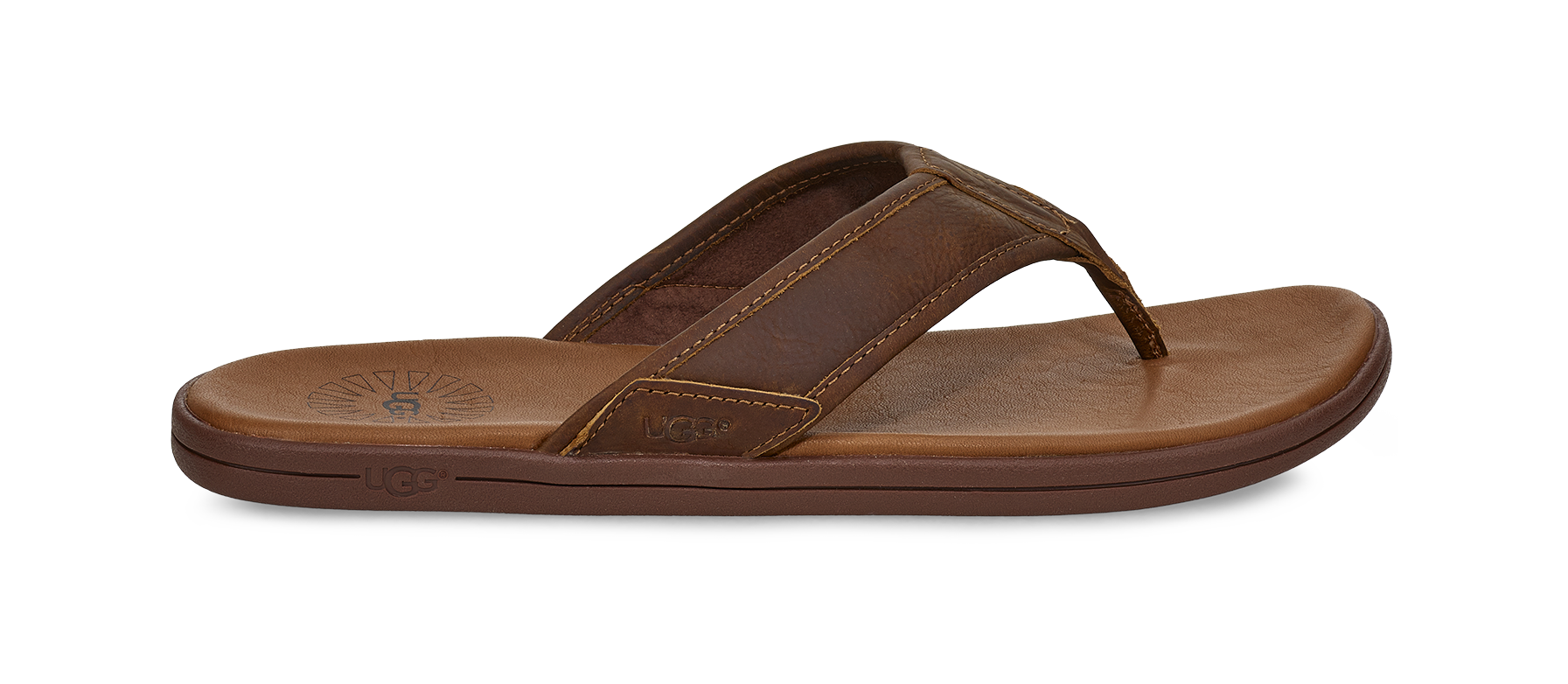 UGG® Seaside Leather Flip Flop