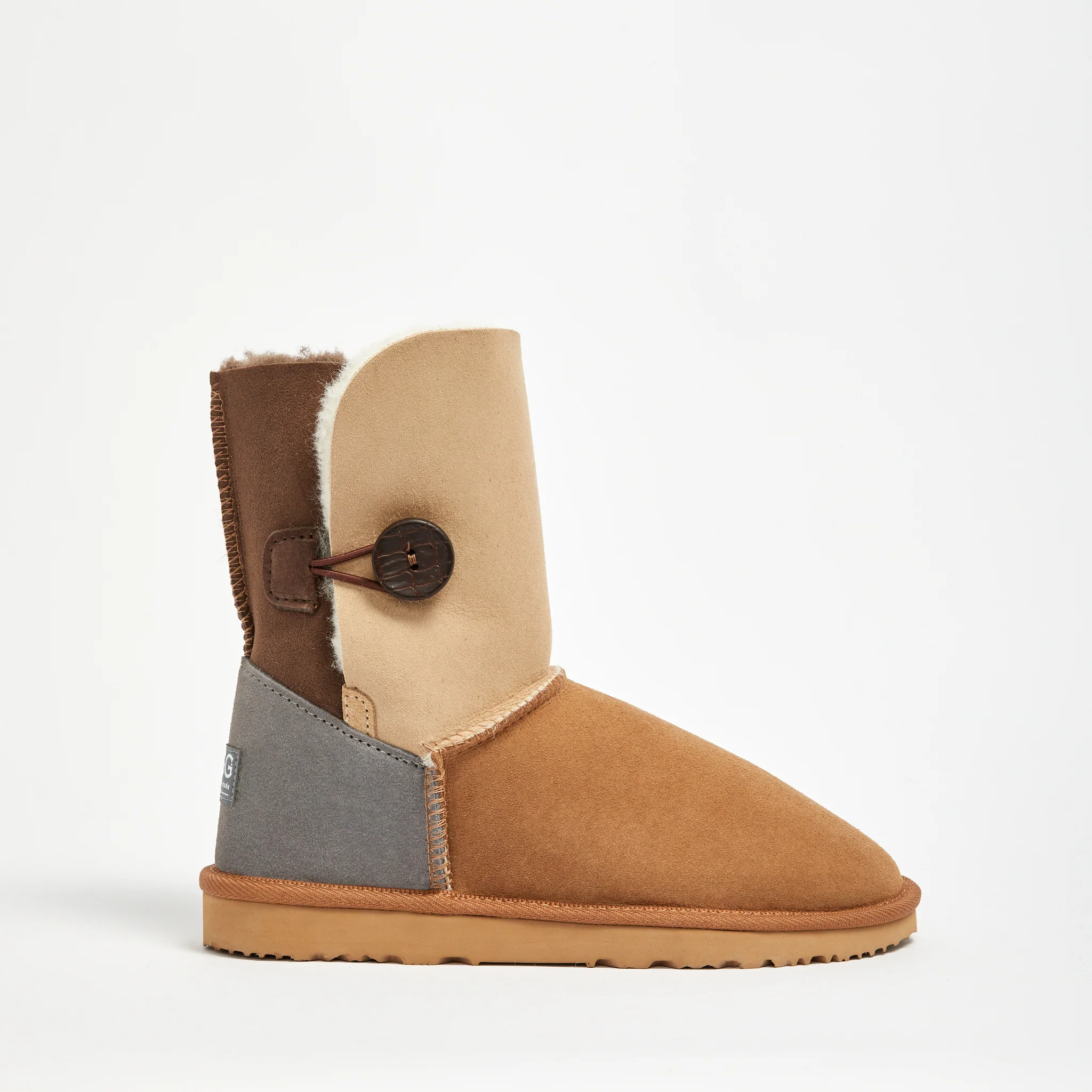 UGG® Women's Burleigh Button Tricolour Mid