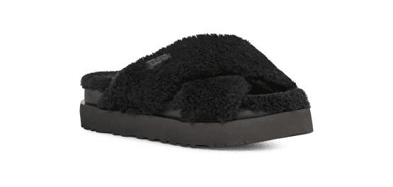 UGG® Fuzz Sugar Cross Slide