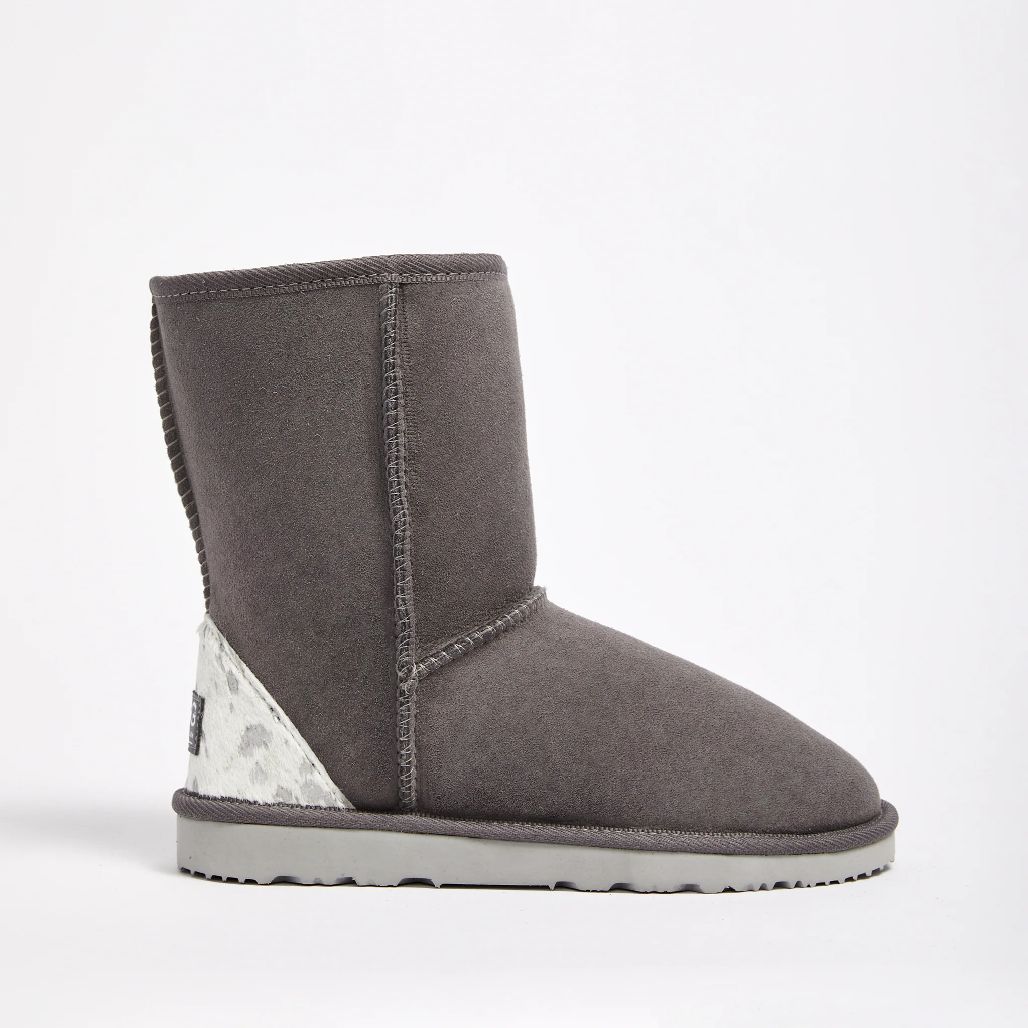 UGG® Women's Classic Mid Silver Calf