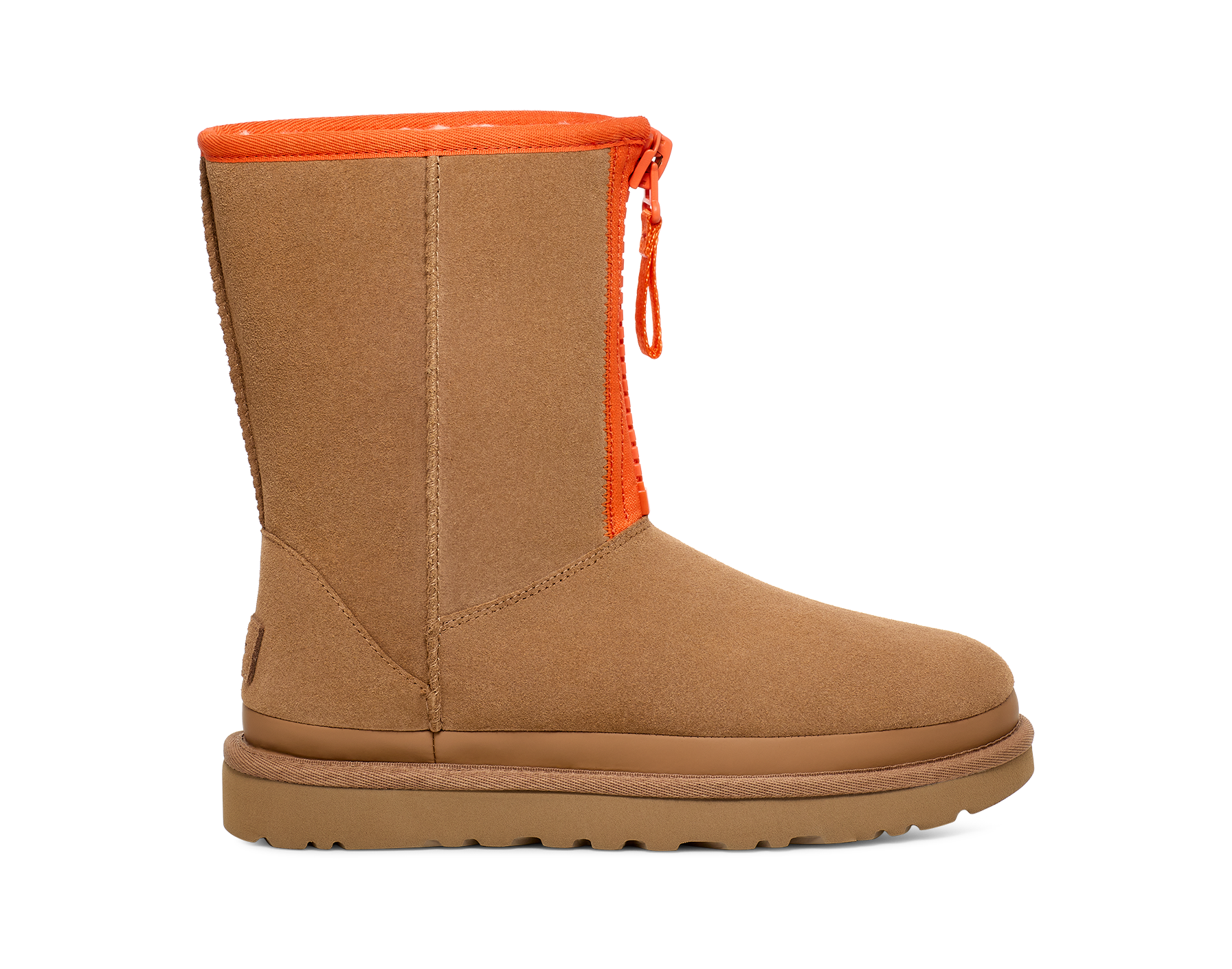 UGG® Classic Short Zipper Tape Logo