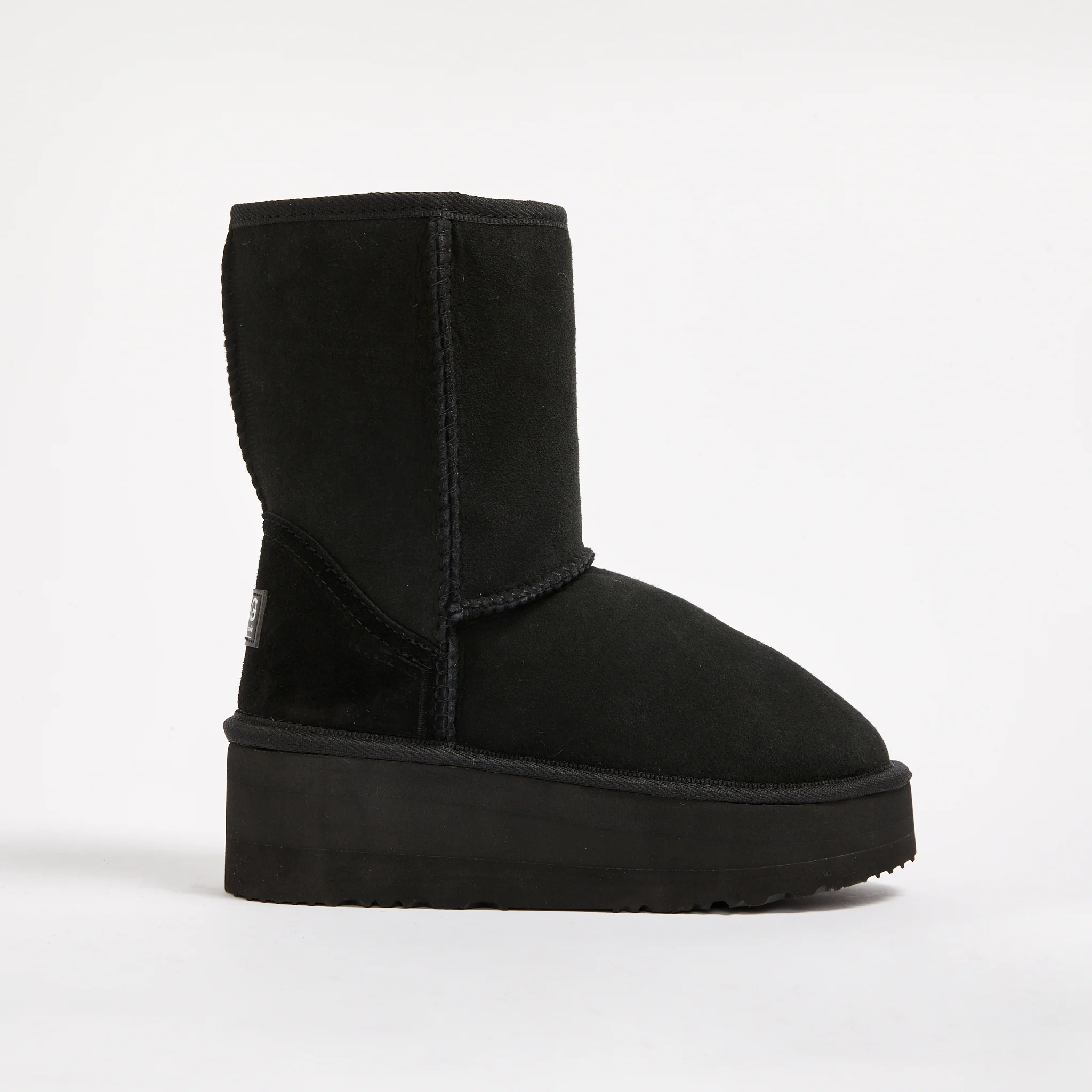 UGG® Women's Platform Classic Mid Natural