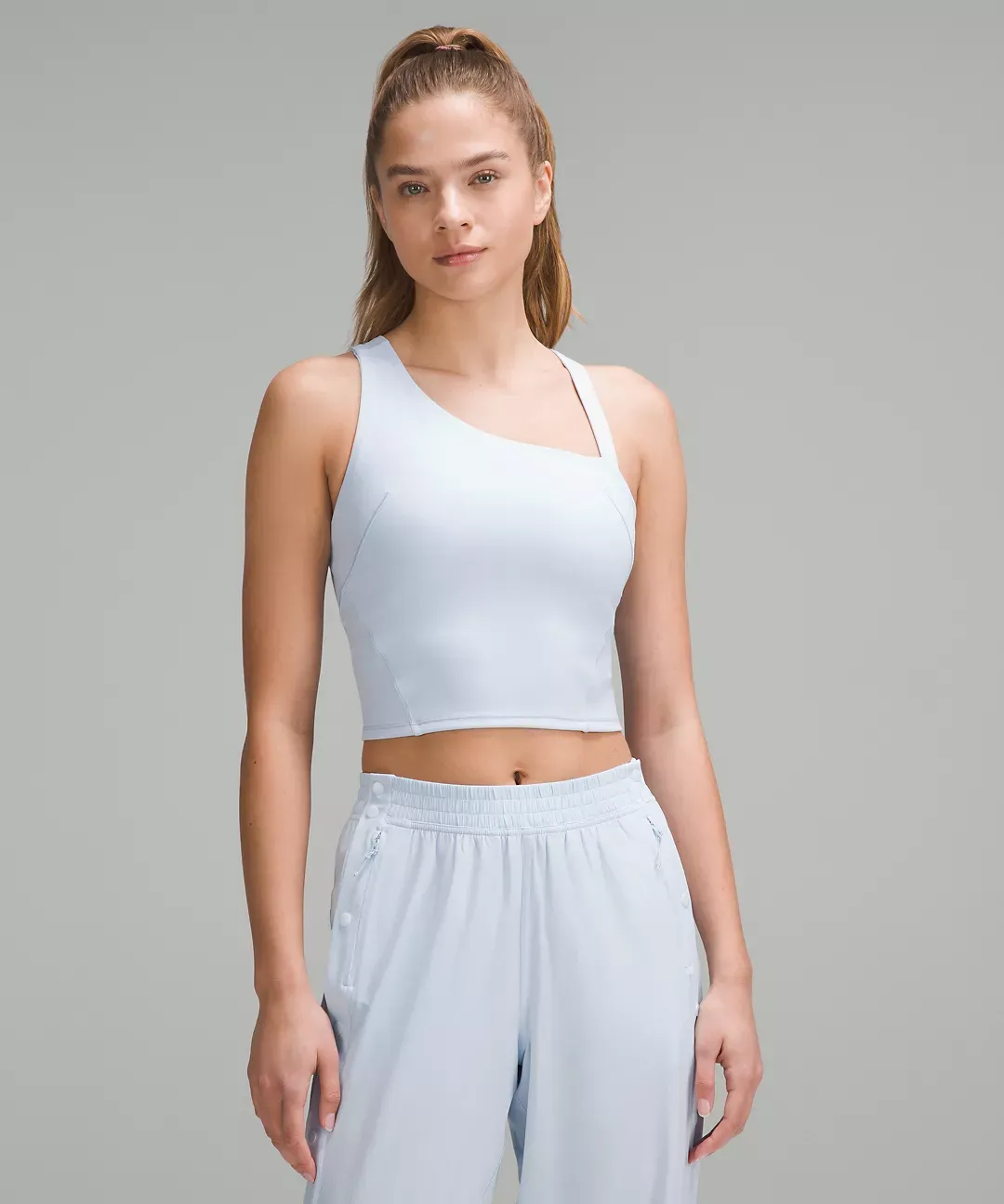 lululemon Everlux Asymmetrical Tennis Tank Top Medium Support, B/C Cup