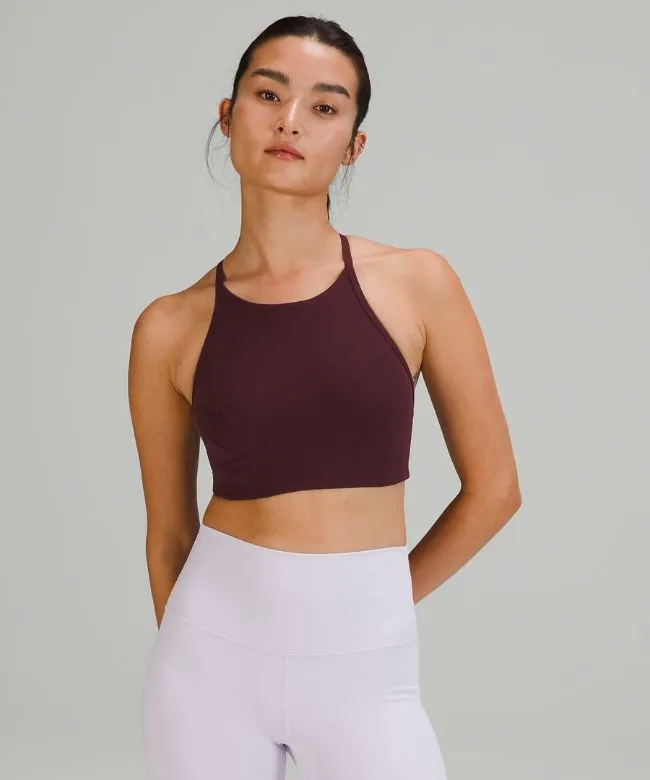lululemon Flow Y Wrap-Front High-Neck Bra Light Support, B/C Cup
