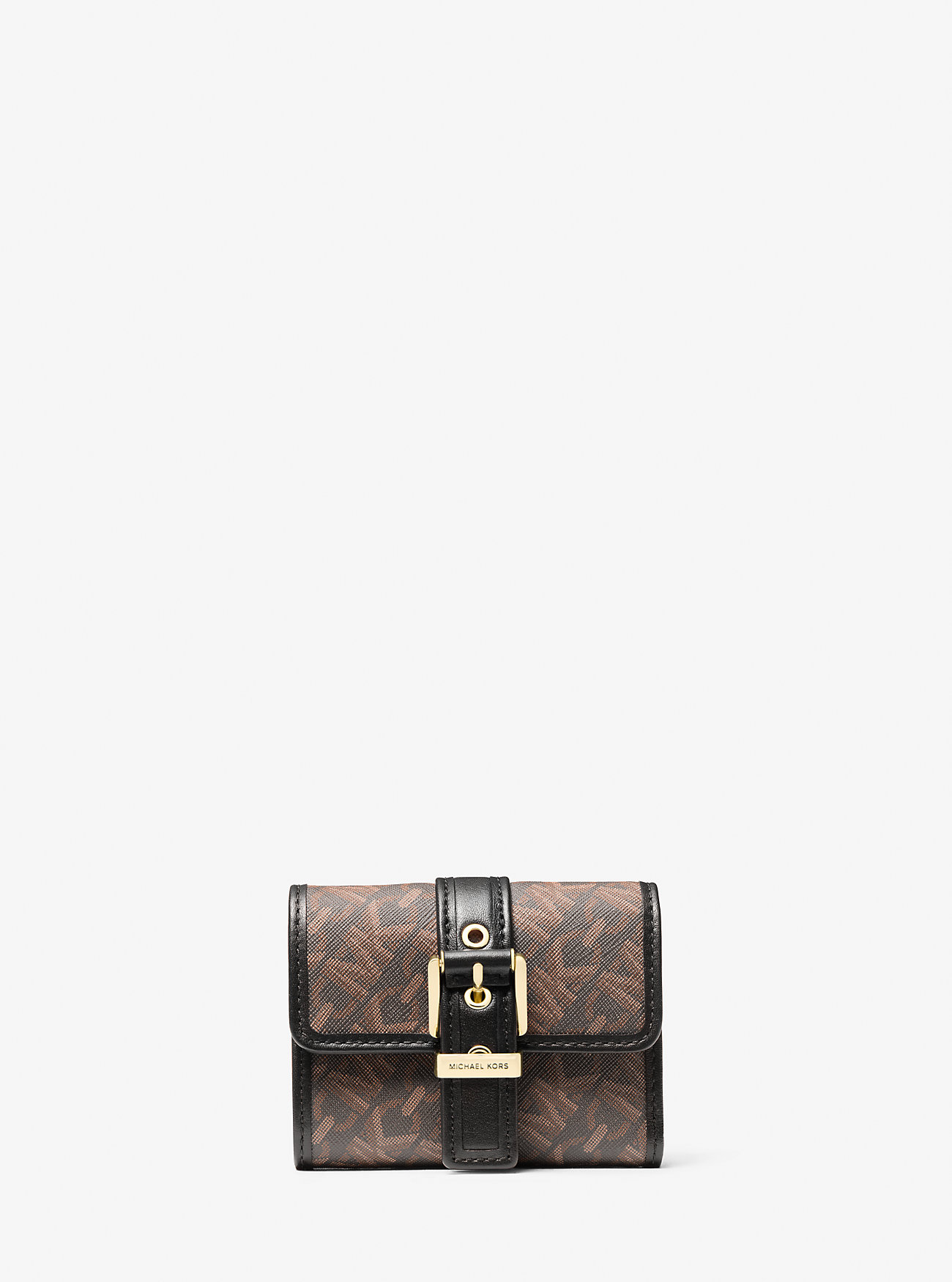 Colby Small Empire Monogram Tri-Fold Wallet