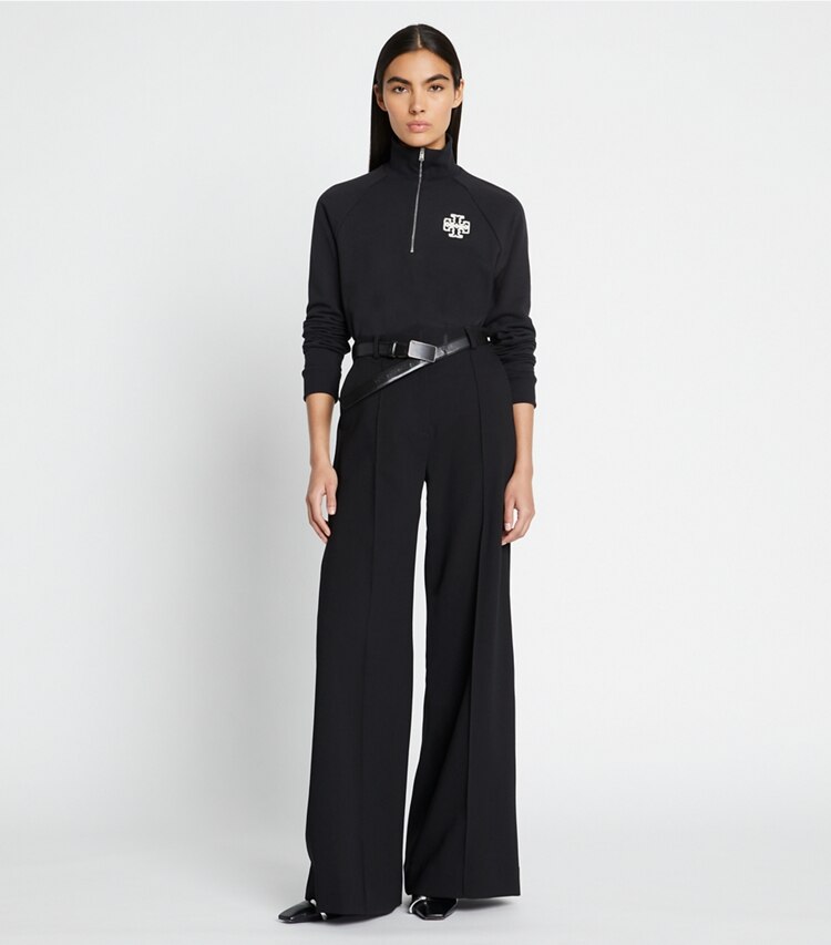 Heavy French Terry Half-Zip Sweatshirt