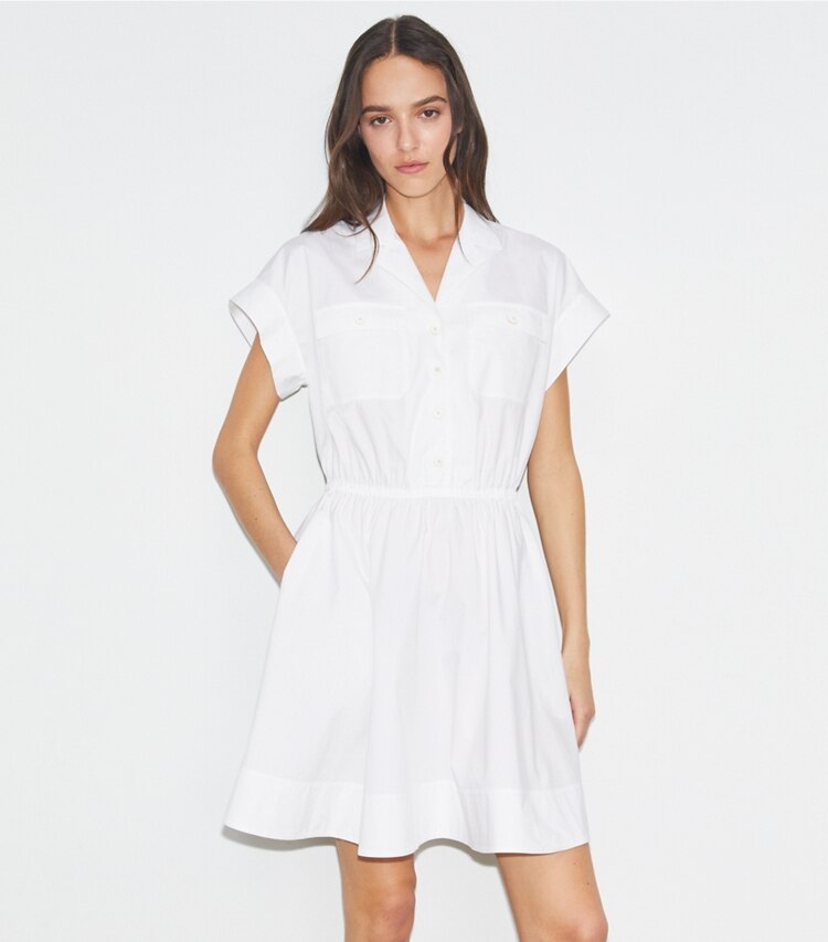 Cotton Poplin Shirtdress