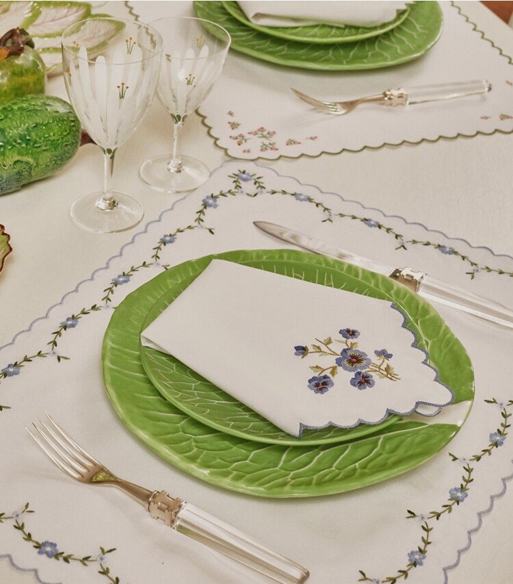 Lettuce Ware Dinner Plate, Set of 2