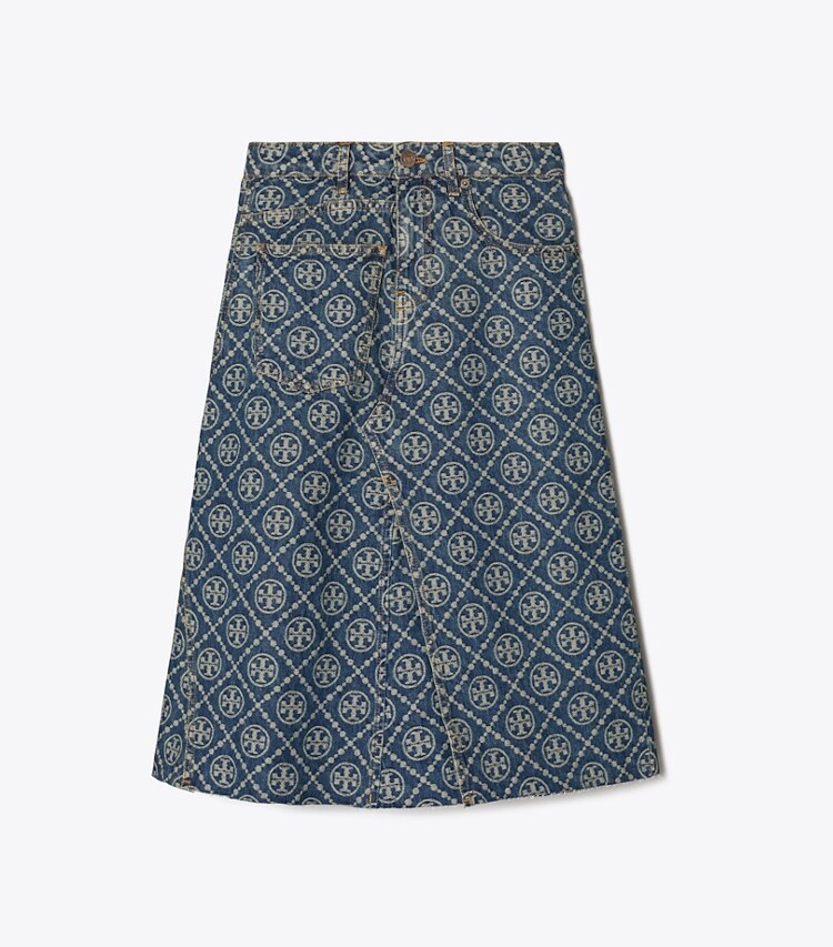 Deconstructed Denim Skirt