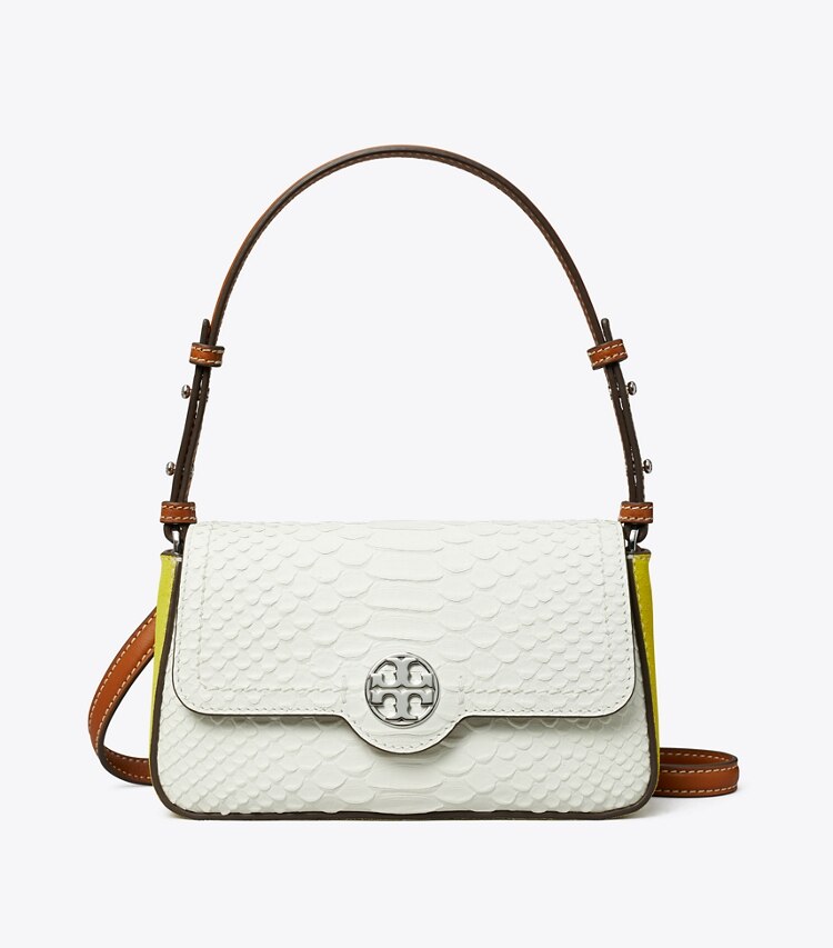 Mini Embossed Leather Shoulder Bag