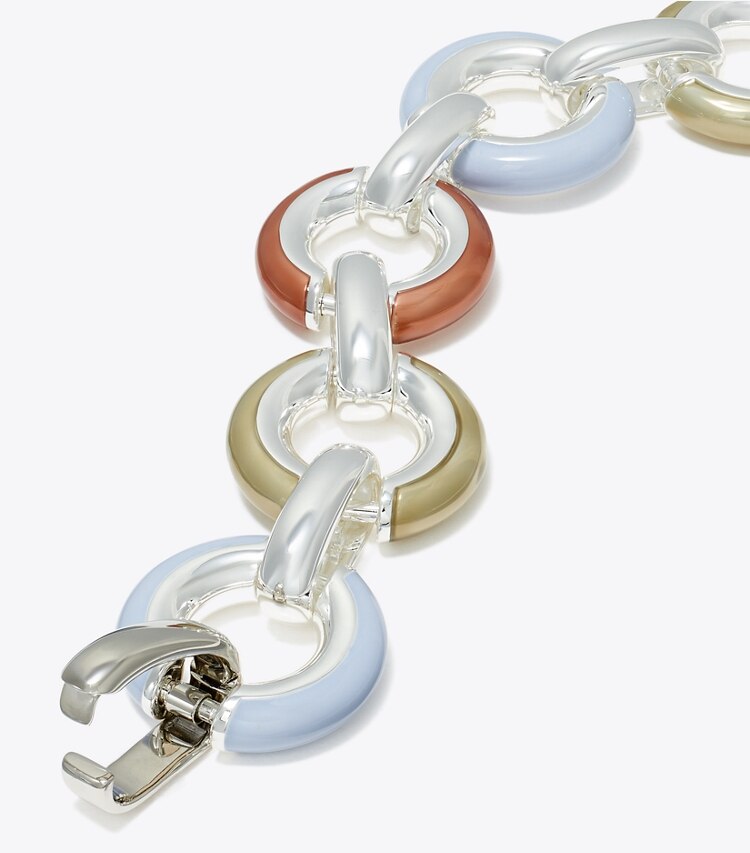 Pierced Chain Bracelet