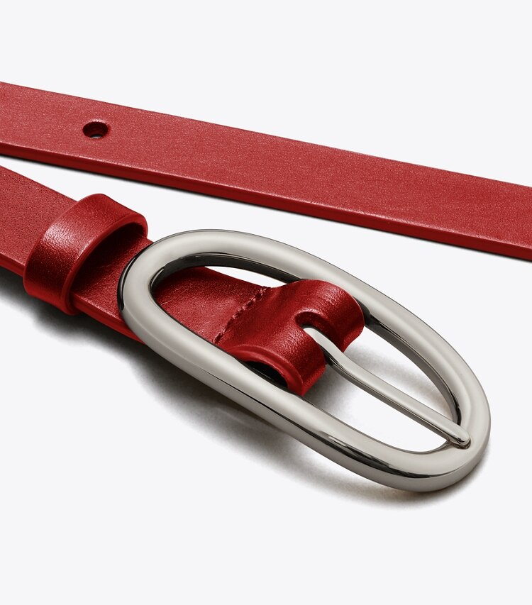 Large Pierced Buckle Belt