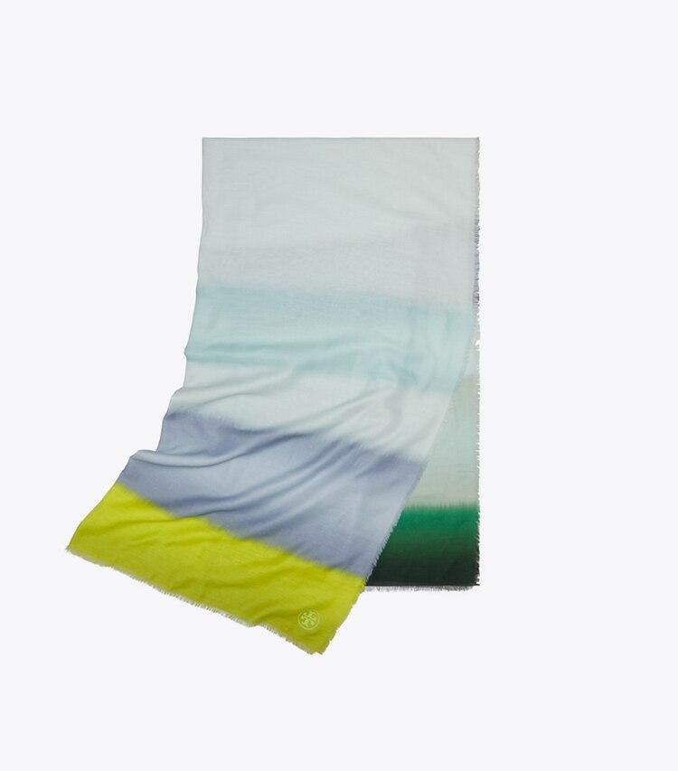 Striped Oblong Scarf