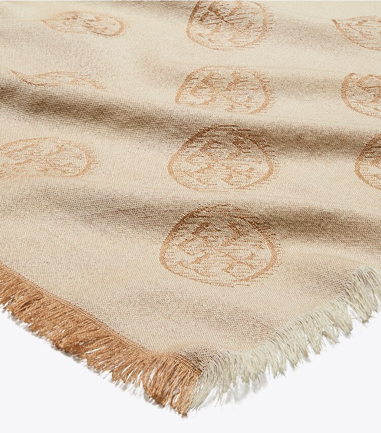 Medallion Logo Oblong Traveler Scarf