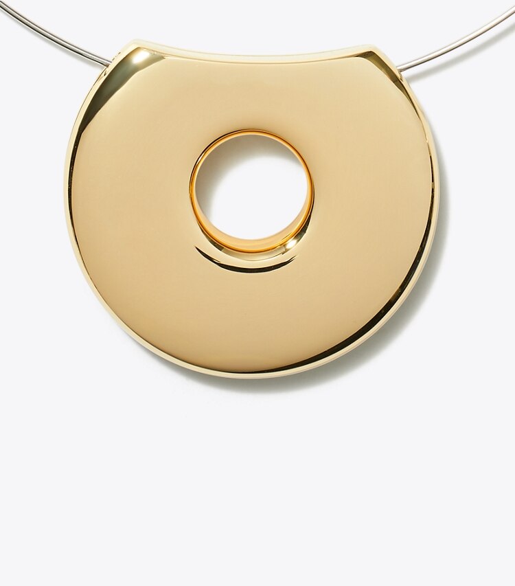 Pierced Collar Necklace