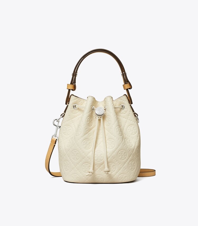 T Monogram Mini Bucket Bag