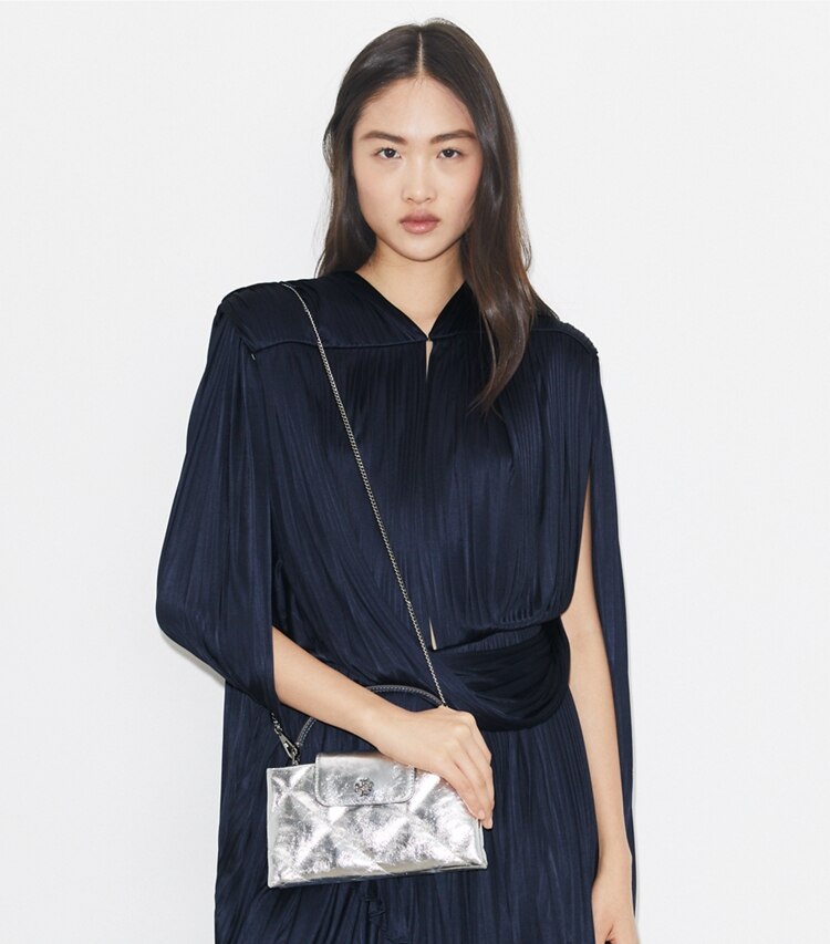 Kira Diamond Quilt Top-Handle Bag