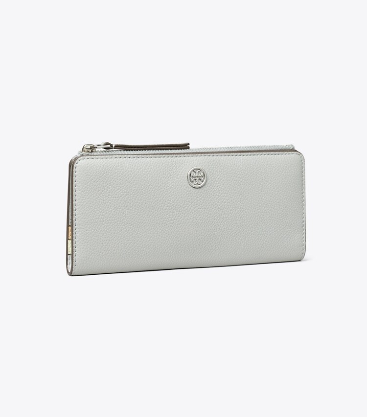 Robinson Spazzolato Zip Slim Wallet