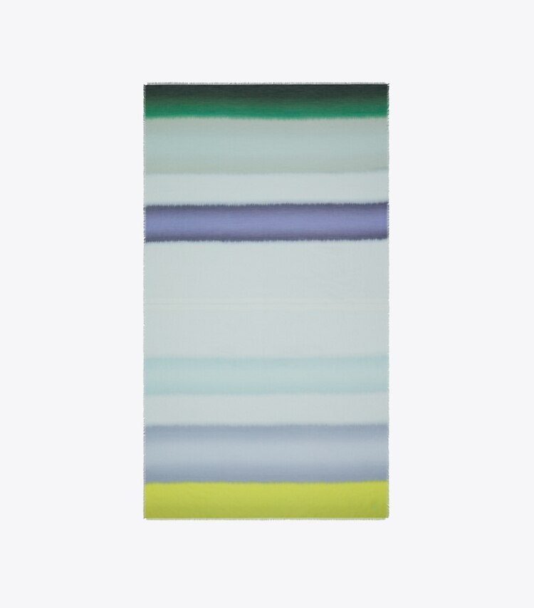 Striped Oblong Scarf