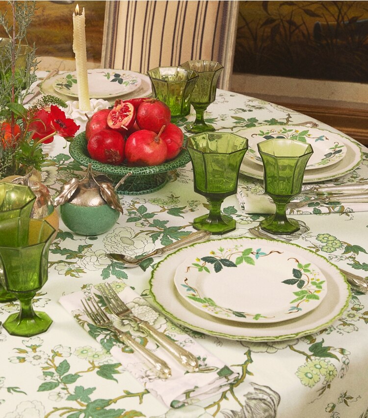 Pressed-Glass Wine Glass, Set of 4