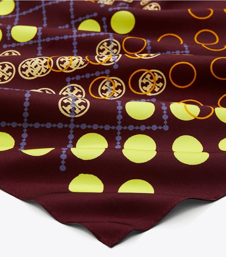 Dotted T Monogram Neckerchief