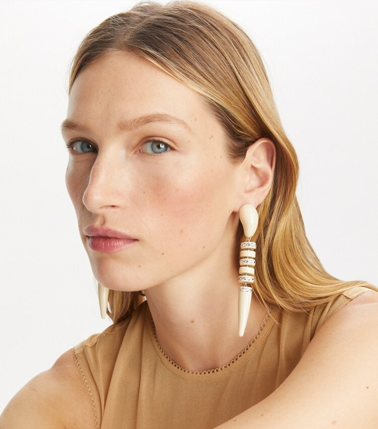 Curiosity Snake Earring