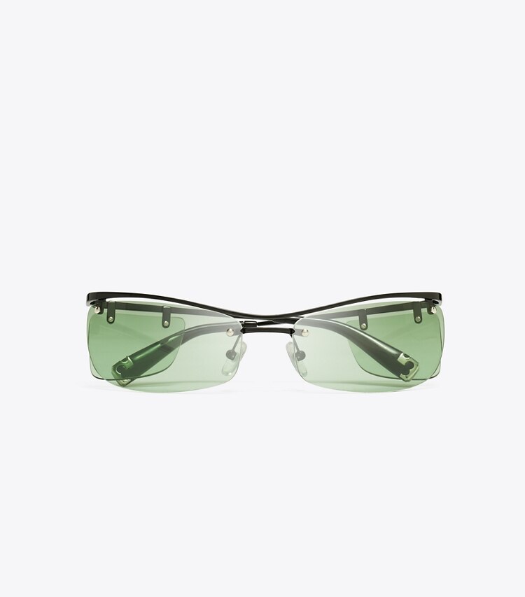 Double-Lens Runway Sunglasses