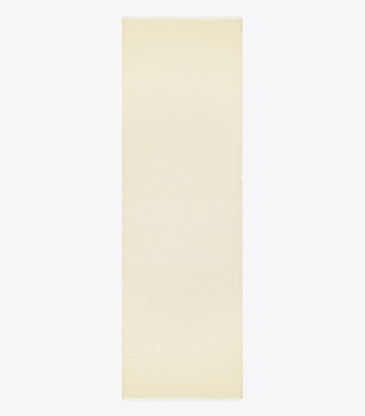 T Monogram Jacquard Oblong Scarf