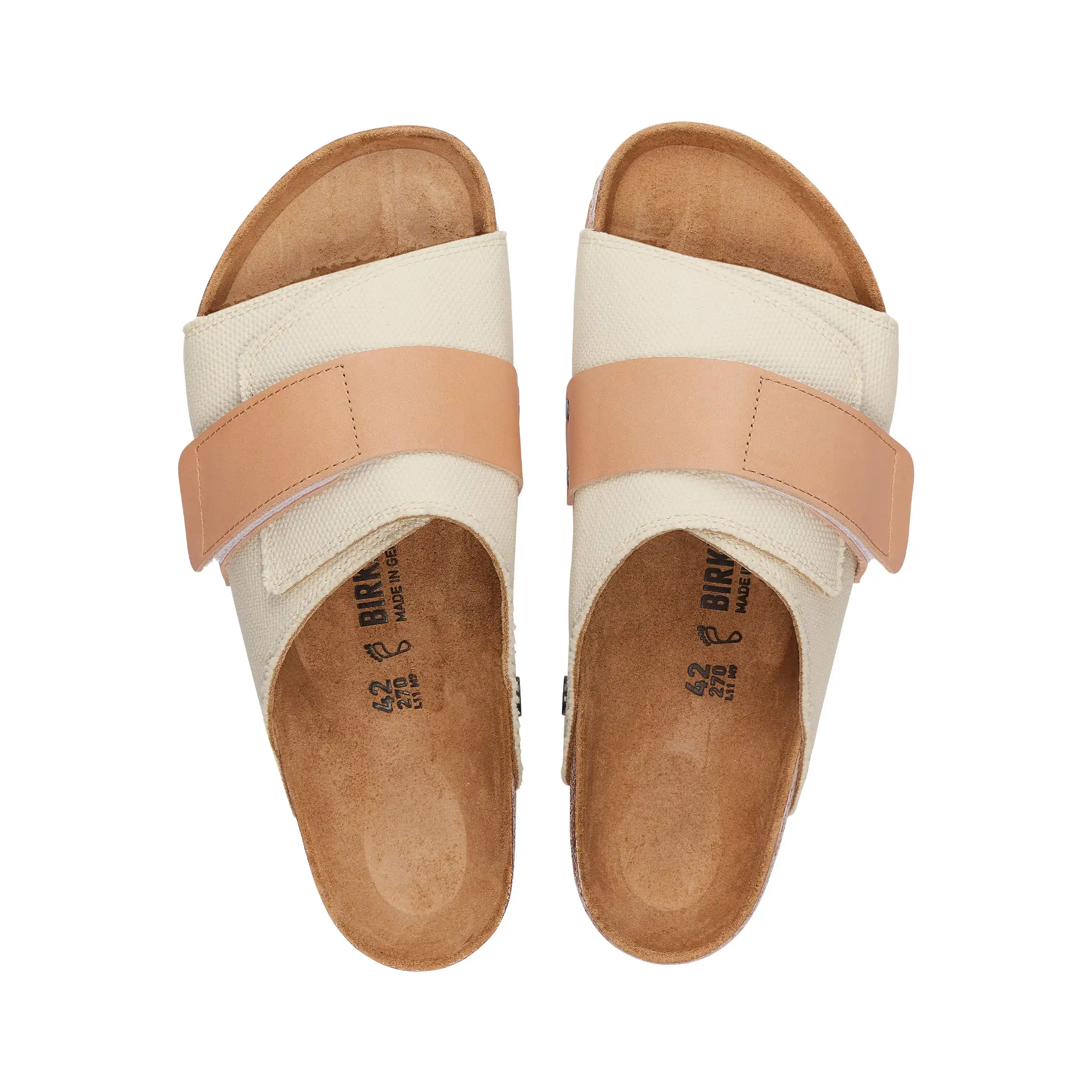 Kyoto Eggshell Canvas/Nubuck Leather