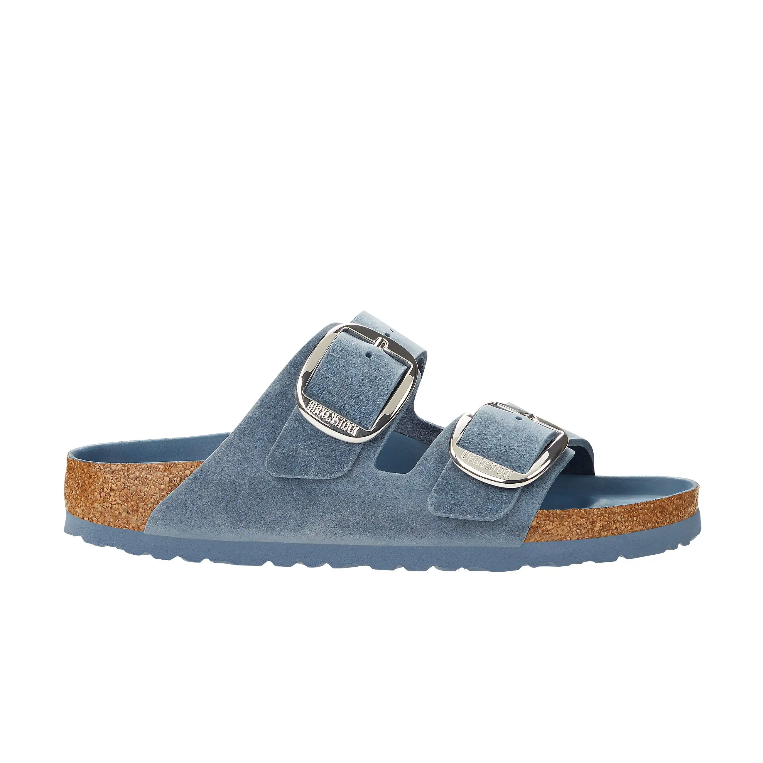 Arizona Big Buckle Dusty Blue Oiled Leather